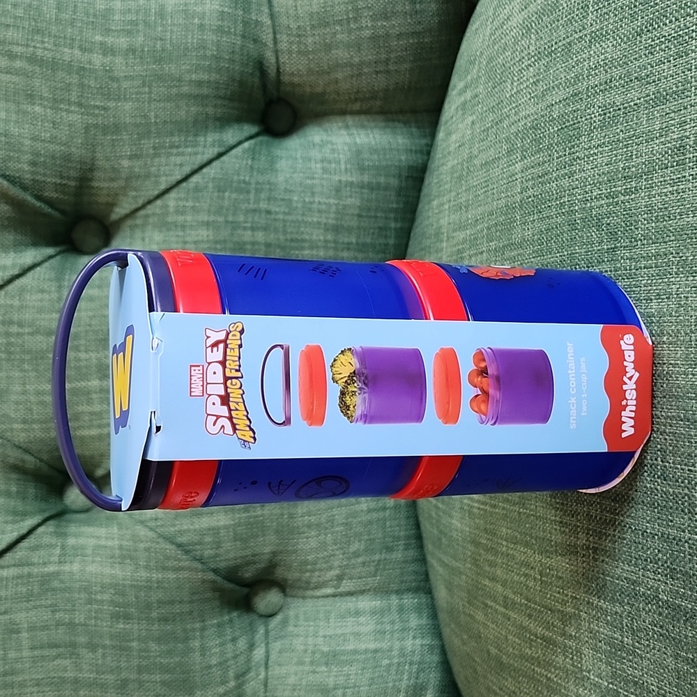 Marvel Spidey Snack Container - Red and Blue - Picture 4 of 6